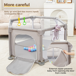 Box per Bambini Pieghevole Multifunzionale di Alta Qualità per Interni, in Materiale Plastico Sicuro, Prezzo Competitivo - Product Image 3