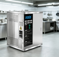Générateur de vapeur électrique commercial à économie d'énergie 20%-40% 36KW 50kg/h Chaudière en acier inoxydable 304 pour le traitement des produits à base de haricots