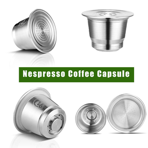 Usine <span class=keywords><strong>de</strong></span> qualité supérieure pour capsules <span class=keywords><strong>Nespresso</strong></span> café en acier inoxydable rechargeable dosettes <span class=keywords><strong>de</strong></span> café en acier inoxydable rechargeables - Product Image 3