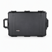 Valise rigide de haute qualité à bas prix, étanche IP67, résistante aux chocs IK10, pour le transport et la protection des instruments audio DJ avec roues en mousse