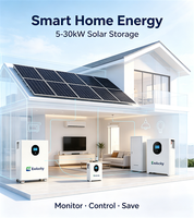 Système solaire domestique tout-en-un 30KW 10KW 15KW avec batterie LiFePO4, panneaux en silicium polycristallin, MPPT et poulies, longue durée de vie