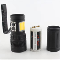 Lampe torche tactique puissante en alliage d'aluminium LED de type C 50W pour le camping et la chasse en plein air, vente en gros