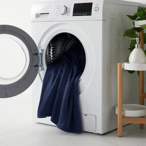 Atacado Microfibra Tamanho Médio 100% Poliéster Lance Velo Cama Cor Sólida Macia Flanela Cobertor para Casa - Product Image 6