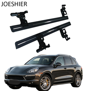 JOESHIER - Juego Completo de Estribos Laterales Eléctricos de Lujo en Aleación de Aluminio para Protección Todoterreno, para Cayenne 2011-2017 - Product Image 1