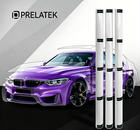 Película Protectora de Pintura TPU Nano Premium Prelatek P75 con Acabado de Espejo, Preserva la Pintura Original del Automóvil, Perfectamente Transparente