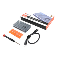 VCOM Thunderbolt 5 USB4 SSD Enclosure 2280 M.2 PCI-E NVME Protocol 80Gbps USB C Kotak Disk Solid State