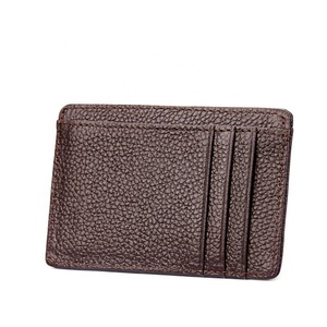 Slim Leather Card Holder Custom Card Holder Wallet Card Holder Purse - Product Image 6