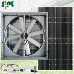 caja de conexiones de reparación Suppliers-HVAC más energía Solar de día y noche de la pared de 48 ''delgada caja de ventilador de escape de presión negativa de efecto invernadero calor Extractor ventilador de aire