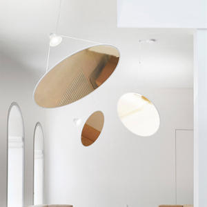 Lampadario a specchio da ufficio con specchio da ufficio, - Product Image 4