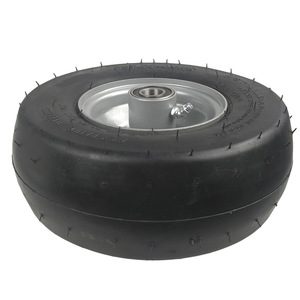 Neumático neumático sin cámara de caucho 9X3.50-4 para reemplazo de cortacésped, carga máxima de 80 kg - Product Image 5