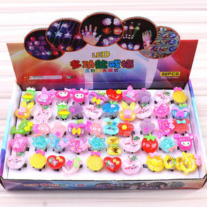Anneau LED Lumineux Créatif en Plastique <span class=keywords><strong>pour</strong></span> Enfants, Accessoire de Cosplay, Idéal <span class=keywords><strong>pour</strong></span> les Fêtes d'Anniversaire, Fournitures Lumineuses - Product Image 2