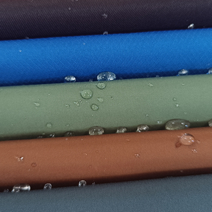 Nhà Máy Giá Dệt Trọng Lượng Nhẹ Lót Đồng Bằng 100% Polyester Quần Áo Không Thấm Nước 320T Loại Tơ Sống Vải - Product Image 6