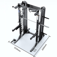 Equipo de Gimnasio Multifuncional WENDY, Entrenamiento Integral Individual, Máquina de Ejercicios de Fuerza Combinada Grande, Estación Multifunción