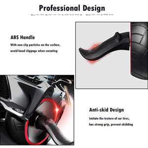 Material de goma del rodillo de <span class=keywords><strong>rueda</strong></span> Ab de rebote automático de alta intensidad para Fitness y entrenamiento muscular abdominal en casa - Product Image 4