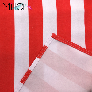 Hiện đại Phong Cách Cổ Điển Màu Đỏ và Trắng Sọc Vải Bàn Giáng Sinh Nhà Máy - Product Image 6