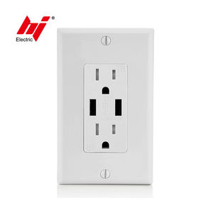 2024 Offre Spéciale 15a Double Usb Type a Chargeur Rapide Double Prise Usb Avec Plaque Murale - Product Image 2