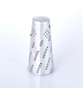 La migliore vendita polylaminate foglio di alluminio bottiglia di champagne capsula