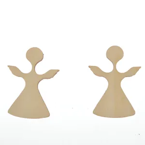 Ali Baba China Producten Laser Gesneden Hout Angel Versiering Houten Chips Craft Wedding Home Decor Hout Plakjes Ambachten