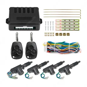 1 Master 3 Slaves MFK Auto-Zentral verriegelung system für 4 Türen mit Fernbedienung Power Door Lock Actuator