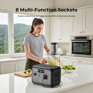 [Entrepôt à l'étranger] Centrale électrique UPS silencieuse 800W Batterie LiFePO4 512Wh <span class=keywords><strong>Powerbank</strong></span> Station d'alimentation portable Générateur solaire - Product Image 6