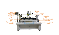 Máquina Atornilladora Automática de Tres Husillos, Equipo Industrial para Ajustar Tornillos en la Producción de Electrodomésticos