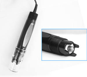 Sonde de <span class=keywords><strong>pH</strong></span> antimoine 4-20mA Submersible Temp Comp High Temp RO System Traitement des eaux usées Laboratoire Hydroponique - Product Image 4