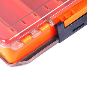 Çift taraflı 7 bölmeli boyutu plastik balıkçılık sahte yemli olta takımı kutusu saklama kutusu taşınabilir şeffaf olta takımı kutusu - Product Image 6