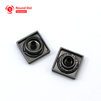 Logo personnalisé Snap Fastener en alliage de zinc-Boutons à capuchon robustes pour sacs à dos, porte-bébés et accessoires vestimentaires | Fourniture OEM