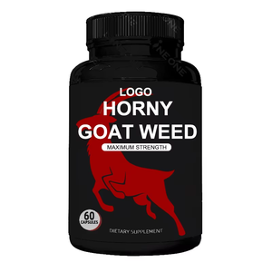 Cápsulas de Epimedium de Marca Privada Suministradas por Fábrica, Cápsulas de Extracto de Hierba de Cabra en Celo - Product Image 1