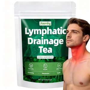 Té para la Salud de la Circulación Linfática con Diente de León y <span class=keywords><strong>Bardana</strong></span>, Limpia y Refuerza el Sistema Inmunológico, Bolsitas de Té - Product Image 1