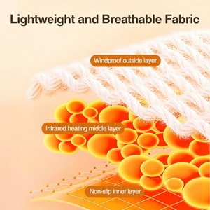 <b>Electric</b> <b>Heating</b> Knee <b>Pads</b> Multi-Function Massage Vibrating Knee Massager Heat Massage Relax Knee - Product Image 3