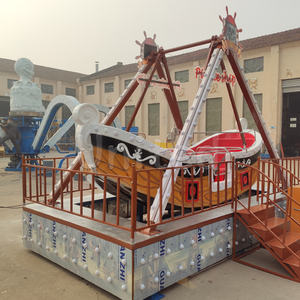 Barco <span class=keywords><strong>Pirata</strong></span> Mini <span class=keywords><strong>de</strong></span> Fibra <span class=keywords><strong>de</strong></span> Vidrio <span class=keywords><strong>de</strong></span> Diseño Nuevo y Económico, Atracción para Parque <span class=keywords><strong>de</strong></span> Diversiones Interior/Exterior para 8 Personas - Product Image 5