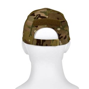 หมวกแก๊ปตาข่ายลายพรางสีเขียวแบบกำหนดเองสำหรับผู้ชาย กันน้ำ ลายพราง ปักโลโก้ ผ้าฝ้าย ไนลอน โพลีเอสเตอร์ - Product Image 4