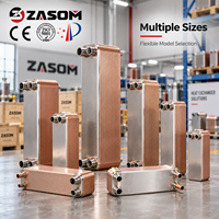 Échangeur de chaleur à plaques brasées en acier inoxydable fiable et à haute efficacité pour le refroidissement des liquides et la dissipation thermique électronique