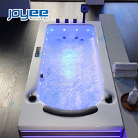 Baignoire Spa Autoportante en Acrylique pour Intérieur, Baignoire de Massage Hydromassant JOYEE avec Drain Inclus