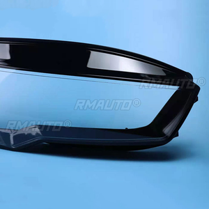 Pour Audi A7 S7 RS7 2015 2016 2017 2018 Cache-phare avant Couvercle de phare Coque de lampe Lentille transparente en plexiglas - Product Image 5