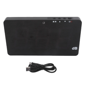 Sonometre avec écran LCD <span class=keywords><strong>de</strong></span> 9,6 pouces, réponse rapide, 30-130 dB, <span class=keywords><strong>lecteur</strong></span> <span class=keywords><strong>de</strong></span> décibels mural pour salle <span class=keywords><strong>de</strong></span> classe, maison, rue - Product Image 1