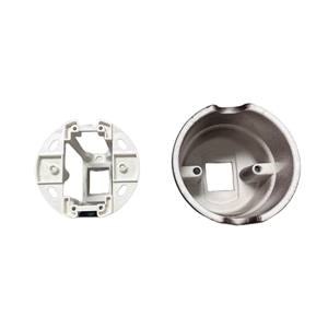 Support en céramique Fanton Keystone 84016BW-8218A pour montage sur panneau, isolant en stéatite marron - Product Image 5