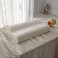 Oreiller de soutien cervical moderne en mousse à mémoire de forme, avec housse amovible, forme convexe, antibactérien, écologique et personnalisable, idéal pour les dormeurs latéraux