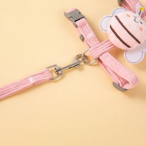 No Pull Personalized <strong>Designer</strong> <strong>Puppy</strong> Leash Collar Adjustable Pet Lead Collar <strong>Harness</strong> Leash Set - Product Image 4