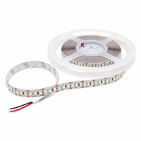 Bande lumineuse LED décorative pour hôtel et restaurant, 12V 2835 180LEDs/m 10mm 3000K blanc chaud IP20, adhésif 3M, télécommande, dimmable