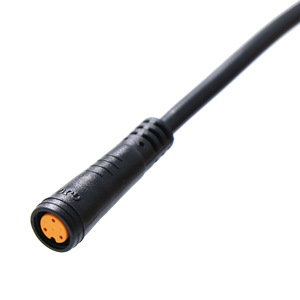 M8 Male Female Waterproof Docking Connector Cable 2-7 Core DC Power Cable 2-Pin 4-Pin Adaptors For Aviation Plug Copper Contact