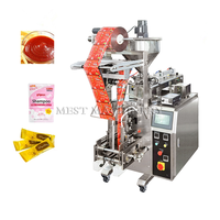 Machine de conditionnement semi-automatique de détergent liquide de miel pour sauce shampooing Sachet de jus de savon à l'huile comestible Remplisseur d'emballage de confiture visqueuse