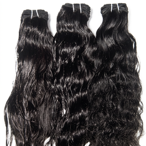 Extensions de cheveux humains brésiliens vierges Remy 100% naturels non traités, bouclés, couleur naturelle, pas chers, 100g, à tisser - Product Image 1