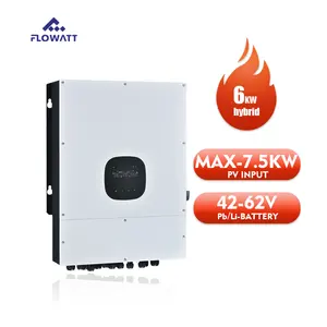 Harga terbaik dan kualitas tinggi fase pisah MPPT 6K Solar Inverter 6K untuk penggunaan rumahan