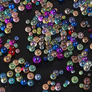 Perle di vetro miste 30g per accessori per riempimento di resina epossidica fai da te sfere di cristallo per perline di resina Shaker riempitivo fai da te