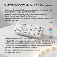 MA-C1/MA-C2/MA-C5 Matter NFC Programlanabilir Kontrol Cihazı Akıllı Aydınlatma PWM Dimmer, Apple Homekit, Alexa ve Google Home ile uyumlu