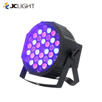 Projecteur PAR LED RGB 36 LED DMX, projecteur PAR DJ, activé par le son, télécommande, éclairage de scène pour discothèque, bar, fête, PAR LED 36
