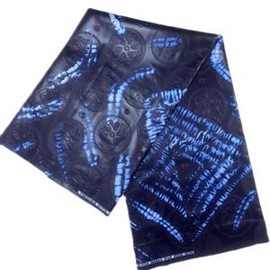 Tissu imprimé africain de haute qualité <span class=keywords><strong>cire</strong></span> 100% tissus <span class=keywords><strong>en</strong></span> polyester pour chemise habillée <span class=keywords><strong>femme</strong></span> - Product Image 4