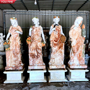 YOUFINE Marmeren Klassieke Vier Seizoenen Godin Beeld voor Tuin Villa Europese Stijl Decoratie - Product Image 2